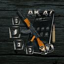 APK 3D AK47 Gun War launcher Theme