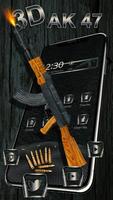 Thème du lanceur de guerre 3D AK47 Gun capture d'écran 1