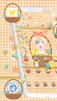 Cute Cartoon Bunny Theme 🐰 poster