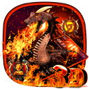 3D Fire Dragon Legend Launcher Theme 🌋 APK