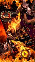3D Fire Dragon Legend Launcher Theme Screenshot 2