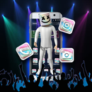 3D DJ Marshmello Launcher APK