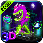 3D Plants Zombies Launcher Theme🥀 ikona
