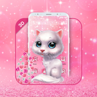 Adorable Cat Gravity Theme 图标