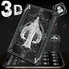 3D Black Card Theme icon