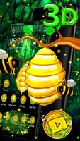 3D Cute Honey Bee Launcher Theme screenshot 2