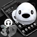 Cute Panda 3D Launcher Theme 🐼 APK