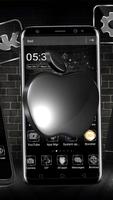 3D Crystal Apple Launcher Theme screenshot 1
