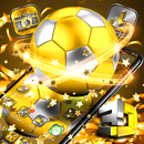 3D Golden Football Parallax Theme ⚽ APK