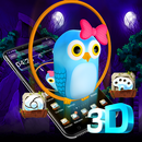 3D Cute Lovely Owl Launcher Theme 🦉 APK