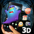 3D Ghost Launcher Theme 👻 APK