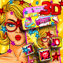 Pop Art Girl 3D Theme 👧 APK