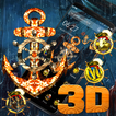 3D Anchor Launcher Theme ⚓