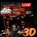 Lord Shiva 3D Glass Tech Launcher Theme APK