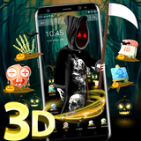 Halloween Ghost 3D Theme ícone