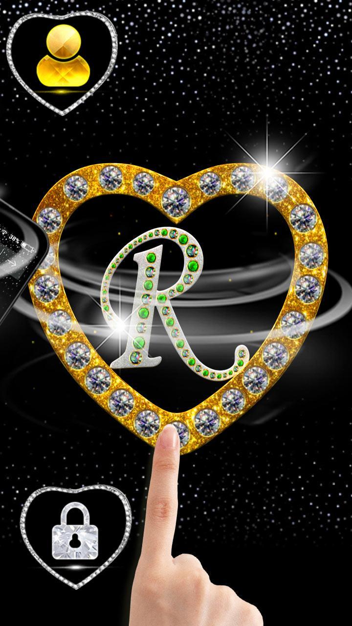R Letter Love 3D Theme APK for Android Download