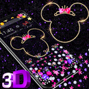 Diamond Glitter Micky 3D Gravity Theme 🎀 APK