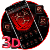 Symbol Biohazard 3D Technology Theme icon