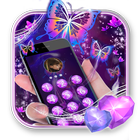 Neon Butterfly Purple simgesi