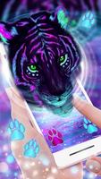 Cool Neon Tiger captura de pantalla 1