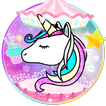 Glitter Galaxy Unicorn Live Lock Screen Wallpaper