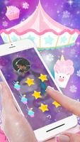 Glitter Galaxy Unicorn captura de pantalla 2