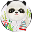 Lovely Cute Panda 3D Live Lock Screen Wallpaper