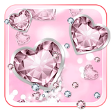 Pink Glitter Diamond icono