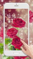 Red Rose Dream Bubble Poster