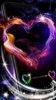 Smoke Neon Heart постер