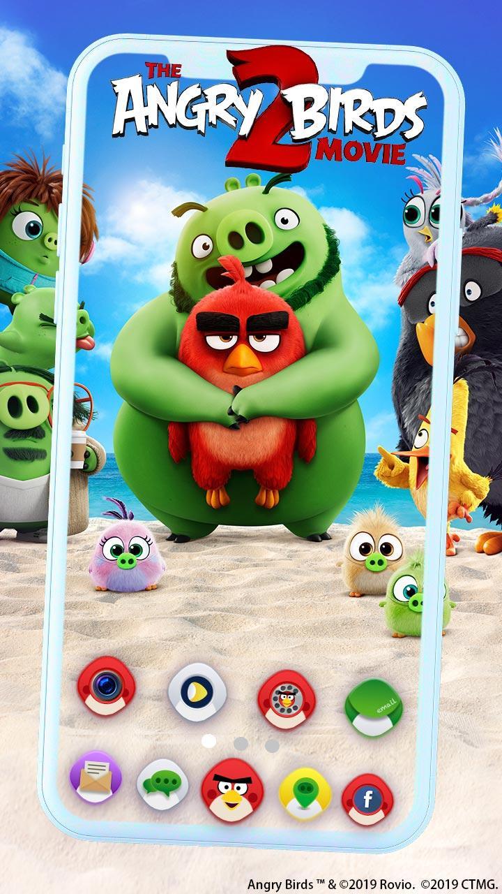 Android 用の Angry Birds 2 Bad Piggiesテーマとライブ壁紙 Apk をダウンロード