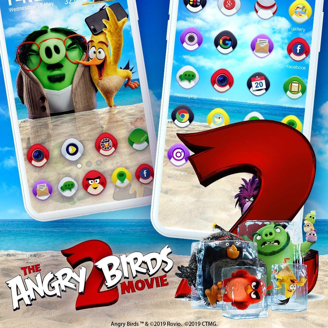 Android 用の Angry Birds 2 Bad Piggiesテーマとライブ壁紙 Apk をダウンロード