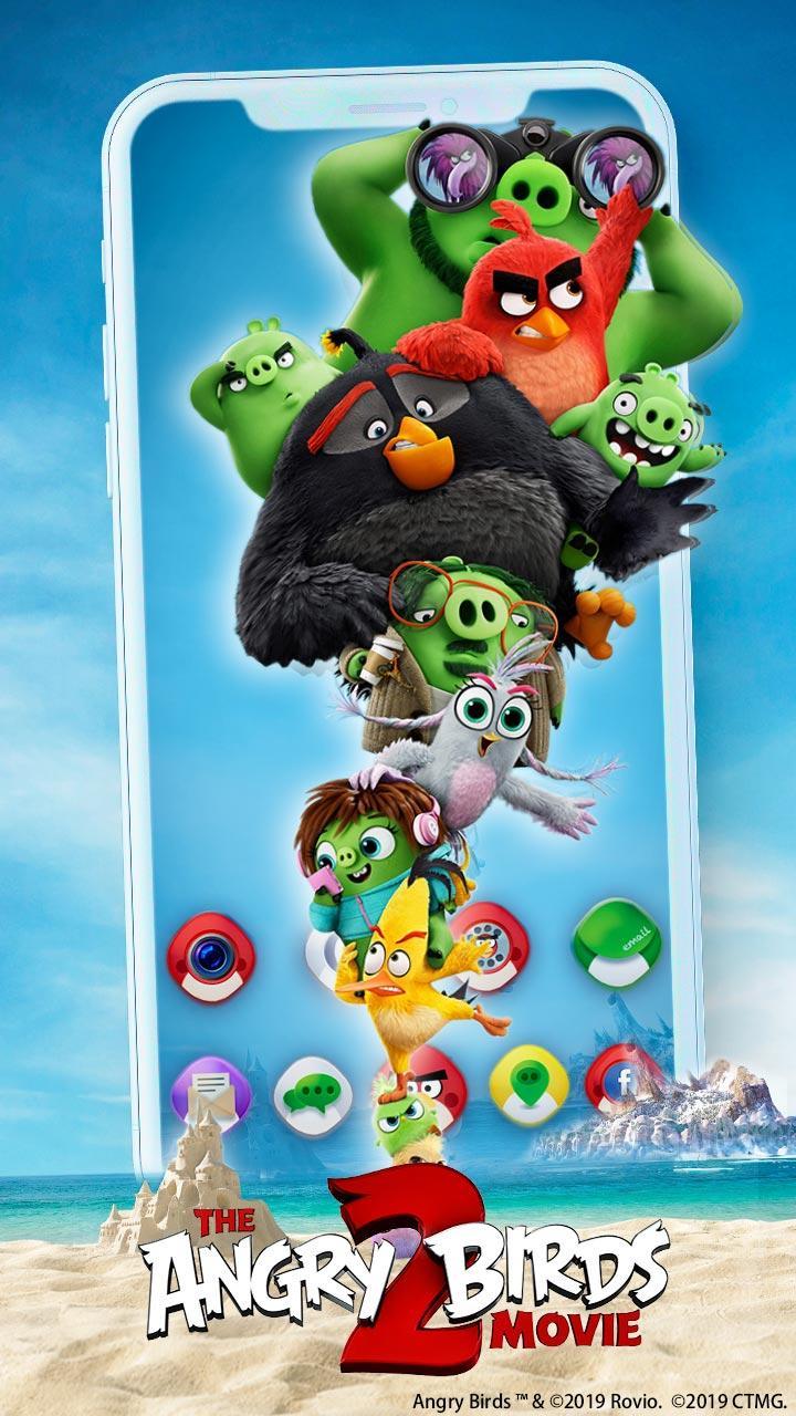 Android 用の Angry Birds 2 Bad Piggiesテーマとライブ壁紙 Apk をダウンロード