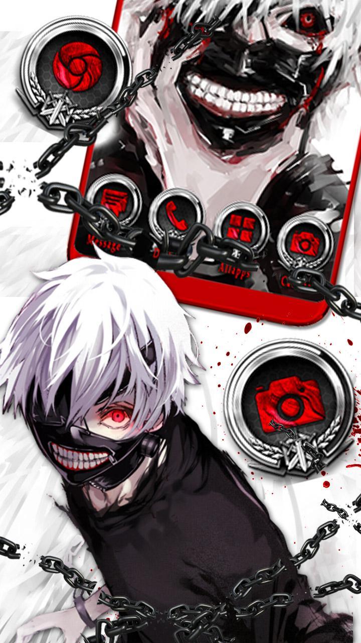 Anime Ken Kaneki Themes Live Wallpapers For Android Apk