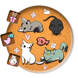 Cute Cat Box biểu tượng