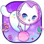 Cute, Galaxy, Cat Themes & Liv biểu tượng
