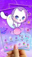 Cute, Galaxy, Cat Themes & Liv ảnh chụp màn hình 2