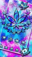 Colorful Weed poster