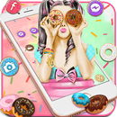 Ikony dla tapet Donut, Girl aplikacja