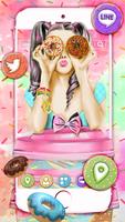 Donut, Girl Themes & Live Wall poster