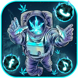 Galaxy, Space, Weed Themes & L icon
