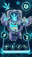 Galaxy, Space, Weed Themes & L poster