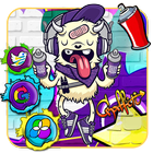 Graffiti, Animal Themes & Live icon