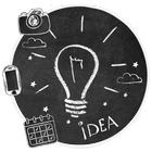 Graffiti, Blackboard Themes &  icon