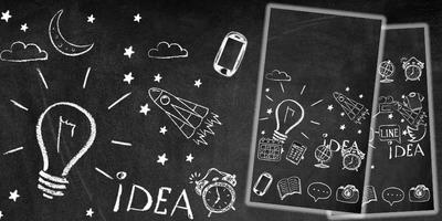 Graffiti, Blackboard Themes &  screenshot 1