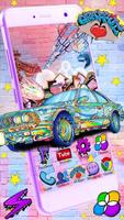 Graffiti, Car Themes & Live Wa poster