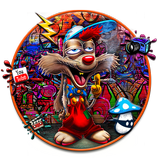 Graffiti Smoky Rabbit icon