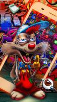 Graffiti Smoky Rabbit poster