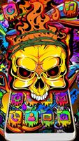 Graffiti, Cool,  Skull Themes  screenshot 1