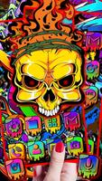 Graffiti, Cool,  Skull Themes  screenshot 2